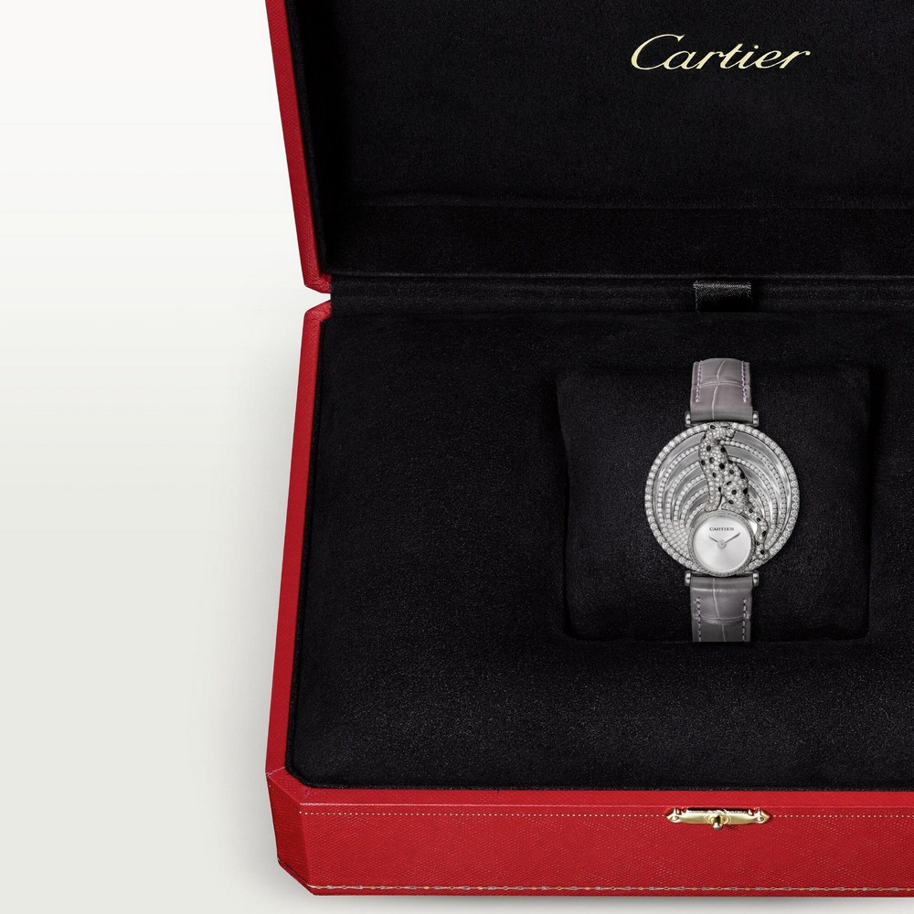 Đồng Hồ Cartier Panthère Jewelry Watches Nữ Xám